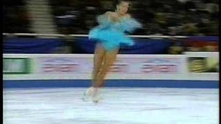 Irina Slutskaya (RUS) - 1996 European Figure Skating Championships, Ladies' Long Program