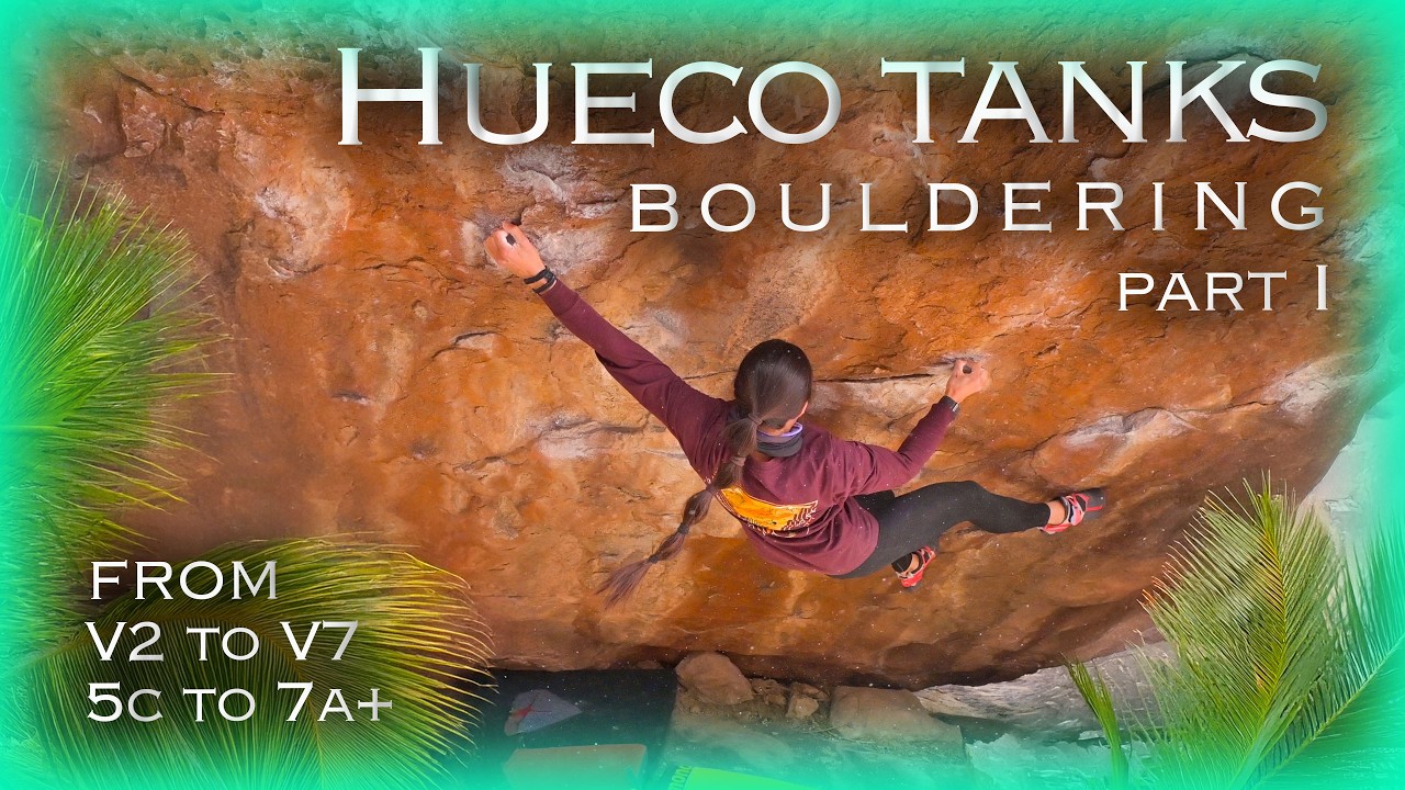 Hueco Tanks Bouldering from V2 to V7 (5c to 7a+) part 1