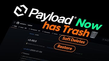 Feature Review - Soft Delete in #payloadcms - Payload has Trash!