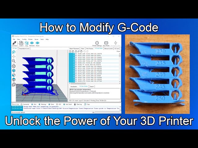 3D Printer What exactly is the G-code that appears when 3d