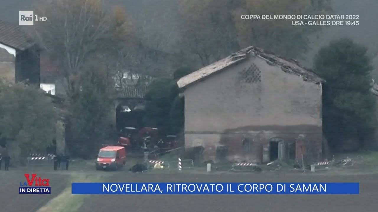 Novellara, ritrovato il corpo di Saman Abbas  - La vita in diretta 21/11/2022