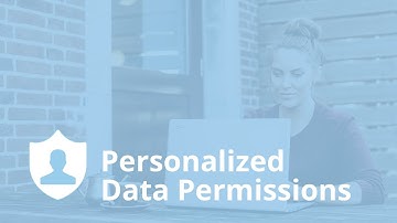 Dynamic Personalized Data Permissions (PDP)