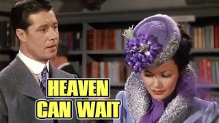 Heaven Can Wait (1943) | Full Classic Hollywood Movie | Gene Tierney, Don Ameche