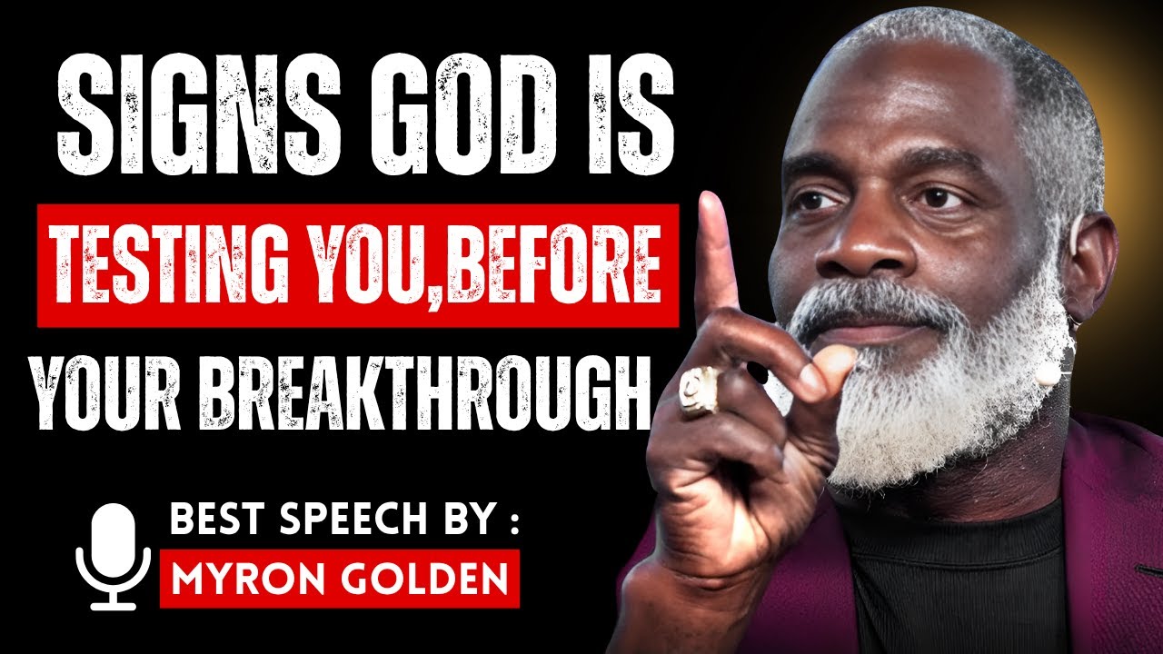 Signs God Is Preparing You For A Major Breakthrough MYRON GOLDEN