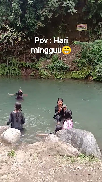 Berenang bareng akamsi 🤭#nostalgia #umbulkroman#klatenbersinar