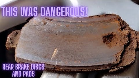 How to Change Rear Brake Discs and Pads - Astra H