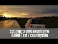 2015 Smart Fortwo Electric Drive Range Test: at 40-55mph