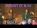 Agust D Suga BTS People 사람 Pt 2 Feat IU 아이유 Live Performance Clip Reaction