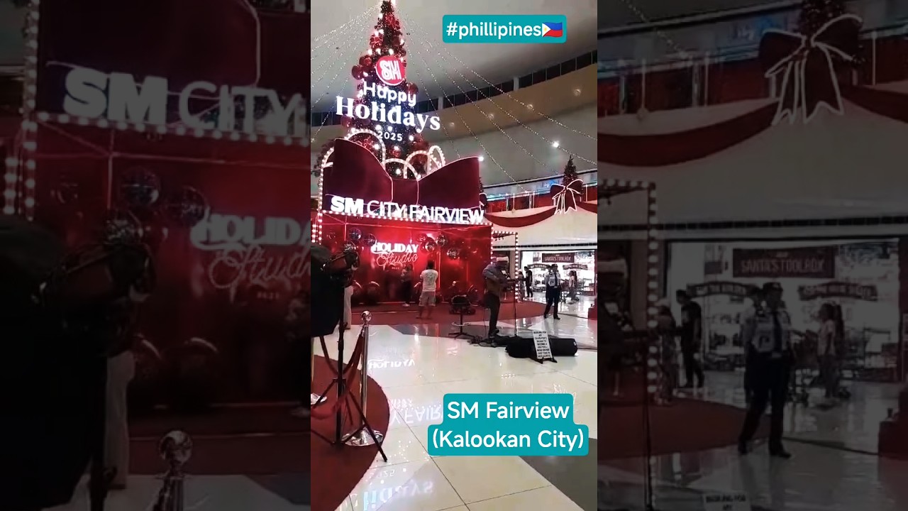 Christmas Eve Magic at SM Fairview 🎄🇵🇭 | Manila Mall Hopping 