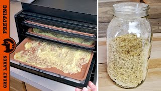 How to Make Instant Mashed Potatoes - Dehydrating & Storing Homemade Potato Flakes
