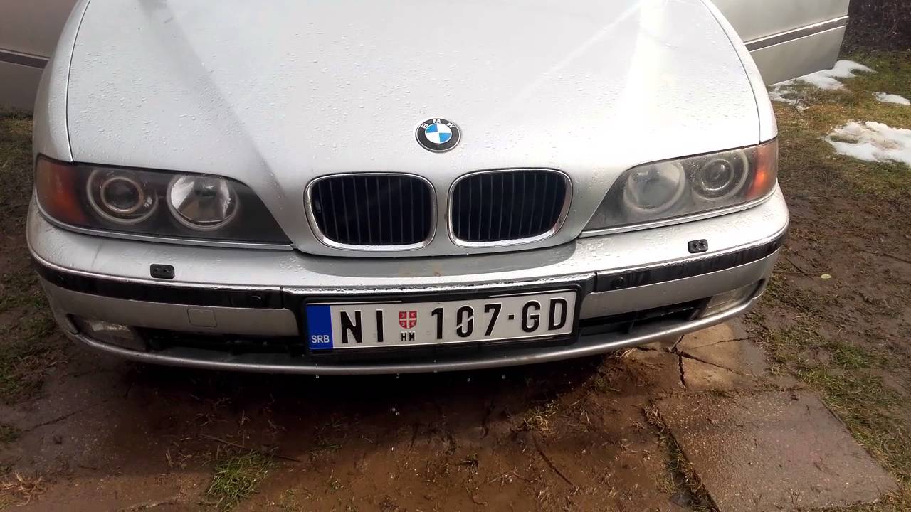bmw e39 headlight washer YouTube