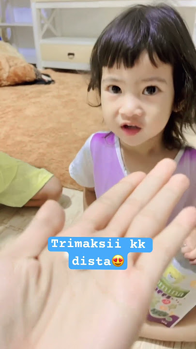 DARLEEN DI KASI JAJAN KK DISTA😍 #viraltiktok #viralvideo