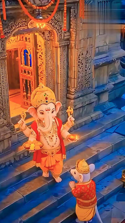 Sukhakarta dukhaharta 🙏🌼#ganesh #ganpati #shorts #short #ytshort #yt #ytshorts