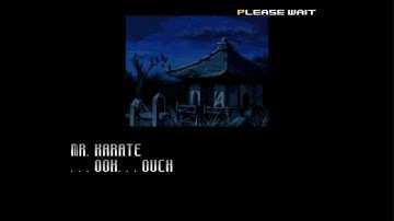 SNK vs. Capcom: SVC Chaos - Serious Mr. Karate Ending