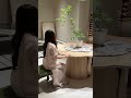 A Table Set with Flowers and Soft Feelings