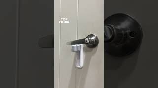 Adhesive Door Lever Lock