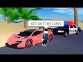 Cops Were Not Happy With Me After I Did Multiple Burnouts In My McLaren! (Roblox)
