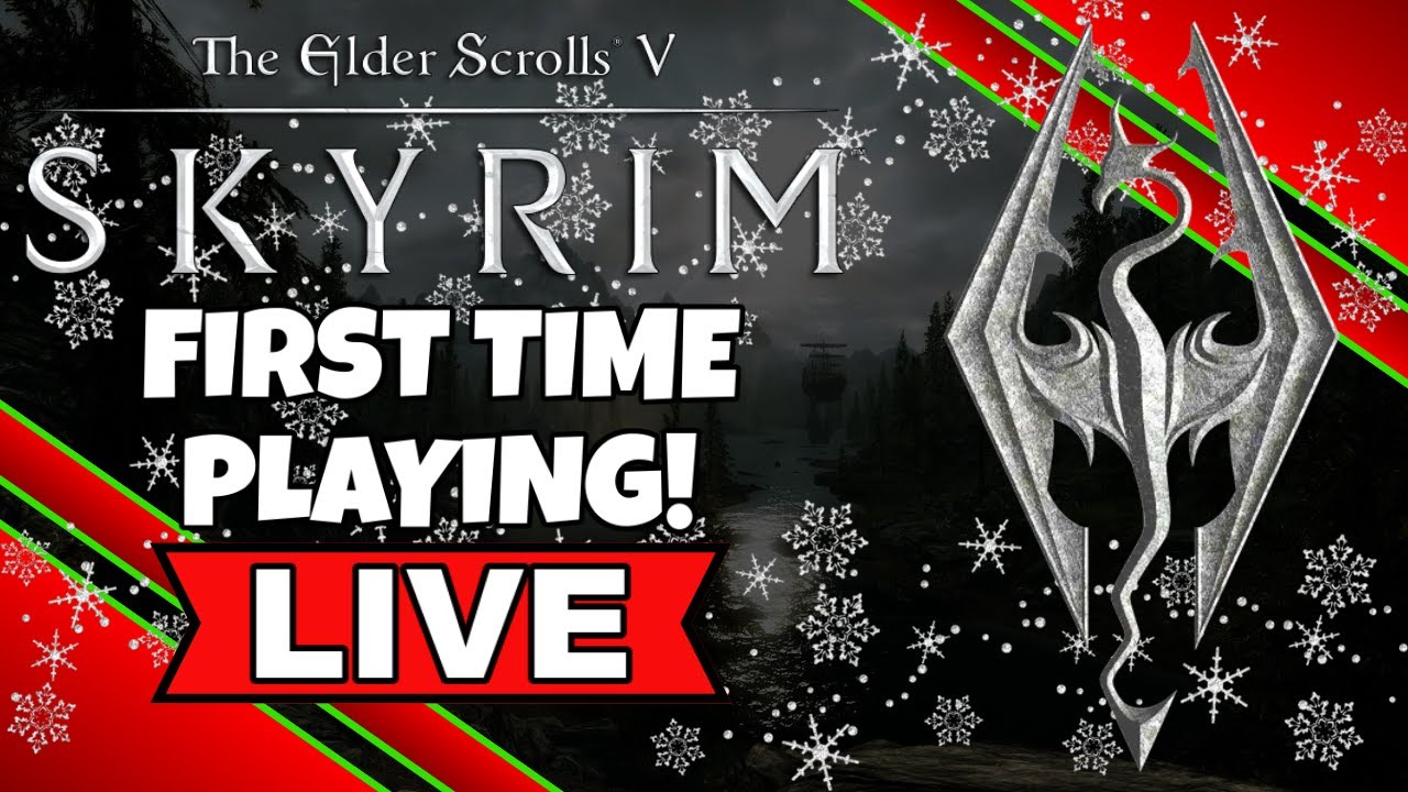 [🔴LIVE ] The Elder Scrolls V: Skyrim | First Time Playing! | #shorts ...