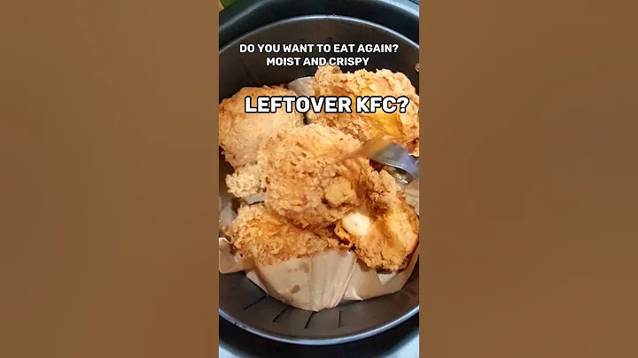 Leftover KFC|How to reheat kfc chicken#youtubeshorts #food #kfc #shorts #viralshorts