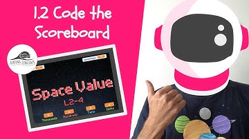 Scratch 3 Maths Project on Place Value Tutorial | 1.2 Space Value | Code the Scoreboard
