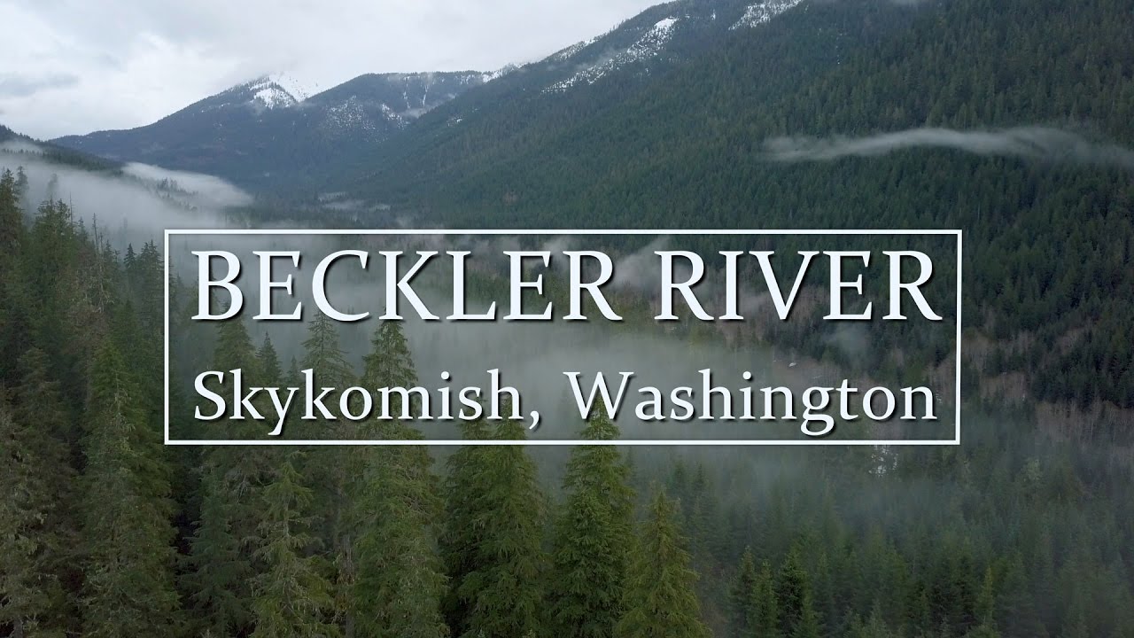 Beckler River, Skykomish, WA from the air and ground YouTube