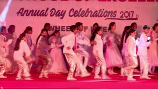 (GRAND FINALE DANCE ) Love You Zindagi & Ale Fusion song choreography || MNR School Annual Day, 2017