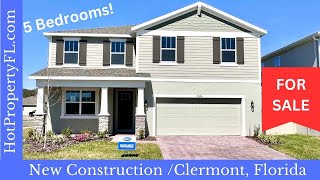 Clermont, Florida. New Home For Sale | Waterbrooke / Mattamy | 5 Br, 3.5 Bath, Loft, Den | $681,990