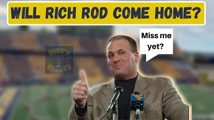 Does a Major Donor Want Rich Rodriguez Back at Wes...