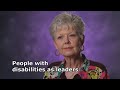 Kathie snow people with disabilities as leaders
