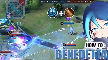 HOW TO : Benedetta Montage  | Immune, Outplay, Savage | mlbb