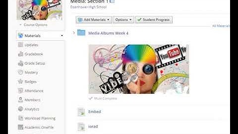 Intermediate Schoology Module 2 Changing the Default Landing Page