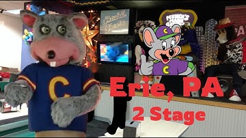 Chuck E. Cheese - Up Close Look at the 2 Stage in Erie, PA (2019)