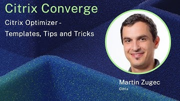 Citrix Optimizer - Templates, Tips and Tricks
