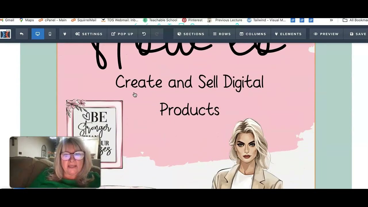 Canva Template - How To Create And Sell Digital Products - YouTube