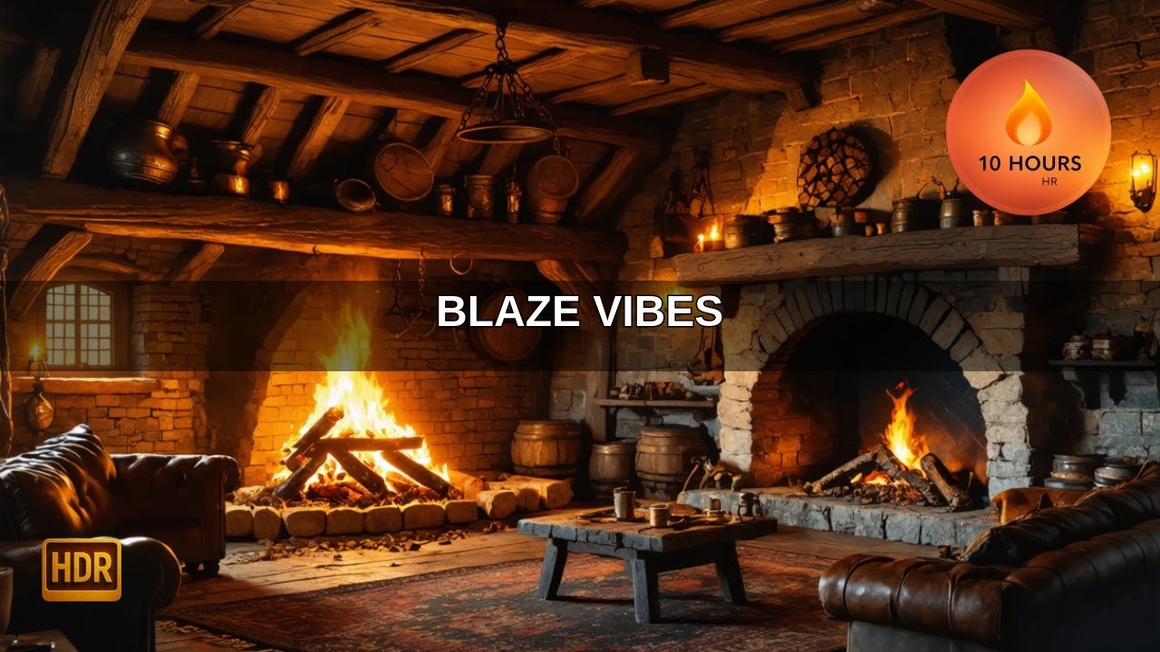 Relaxing Medieval Tavern Hall | Perfect Background Ambience