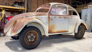 Test Fitting Chassis & Body  | VW Beetle Restoration by CT 137,372 views 6 months ago 49 minutes