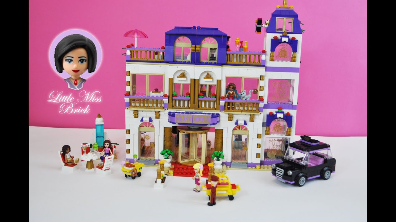 Lego Friends Heartlake Grand Hotel  Fun Build Review 