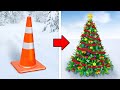 ИДЕИ НОВОГОДНЕГО ДЕКОРА И УГОЩЕНИЙ🎄 УКРАШЕНИЕ ДОМА К НОВОМУ ГОДУ
