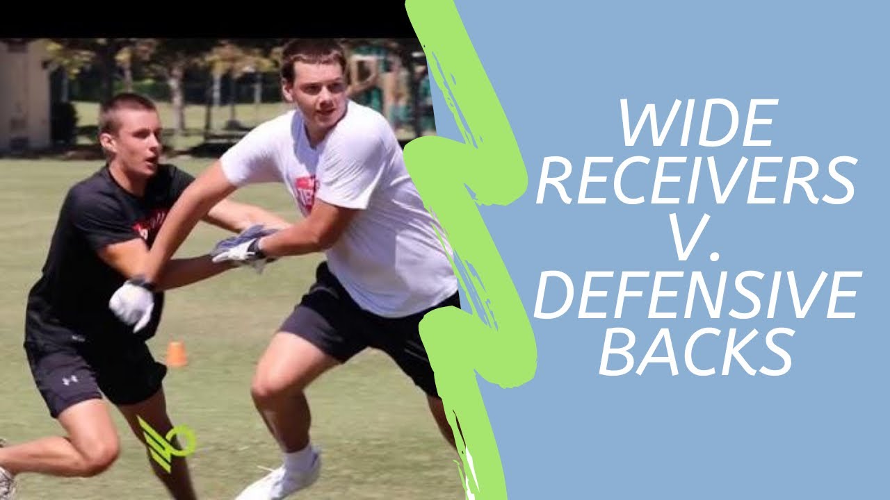 WRs vs DBs 1v1s | Wide Receiver & Defensive Back  Drills ?⚡️
