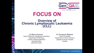 FOCUS ON Cytogenomics: Chronic Lymphocytic Leukaemia (CLL) 25th October 2022