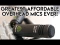 Matched Overhead Mics for $189?