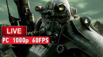 LIVESTREAM | FALLOUT 3 | PC PART #1 (Let