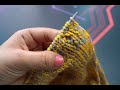Easiest way to make buttonhole in ladies cardigan  knitting