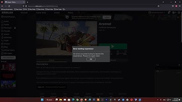 Fix Roblox Error start Experience | Experiences failed to load | User status may not be up to date
