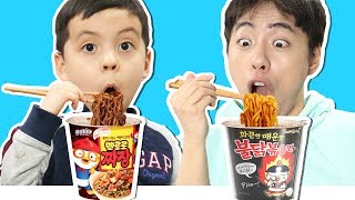 馬樹帶著衛衛去逛超市買啵樂樂炸醬面啦！！- 馬樹奇趣秀Mashu ToysReview