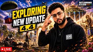 EXPLORING NEW 4.4 UPDATE💥| BGMI SHORT LIVE🔴 #bgmilive #pubgmobile #shortsfeed