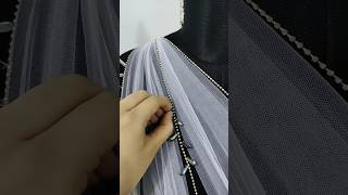 Let&#39;s drape a beautiful wedding gown 🤍 #gown #design #creative #sewing #draping #dress