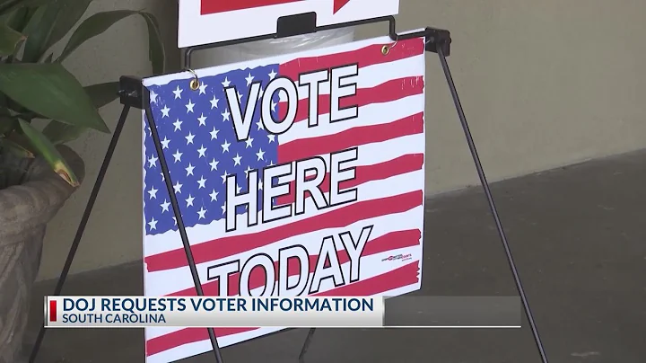 DOJ requests South Carolina voter information