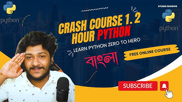Python Crash Course: From Basic To Advanced | 85 Minutes | 2024 by ST Sabbir