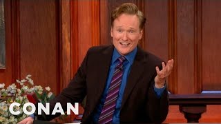 Conan Wishes Jimmy Fallon Good Luck | CONAN on TBS